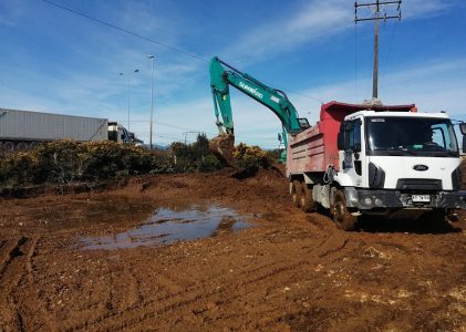 Movimiento de Tierra cliente Vittamaq Puerto Varas